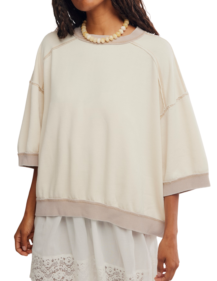 Everything Pullover in Nilla Cream - Madison's Niche