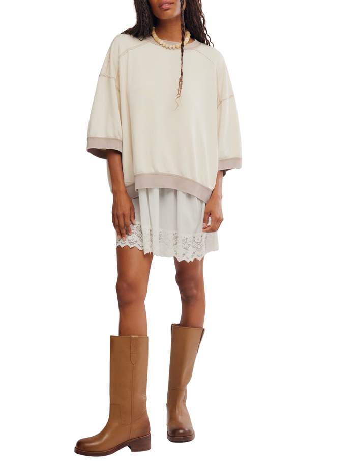 Everything Pullover in Nilla Cream - Madison's Niche