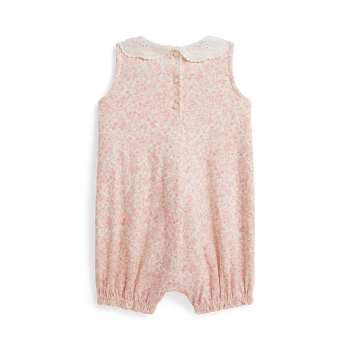 Eyelet Bubble in Strawberry - Madison's Niche