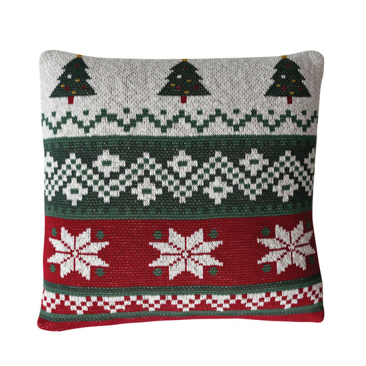 Fair Isle Knit Pillow