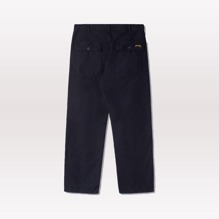 Fat Pant - Black Sateen