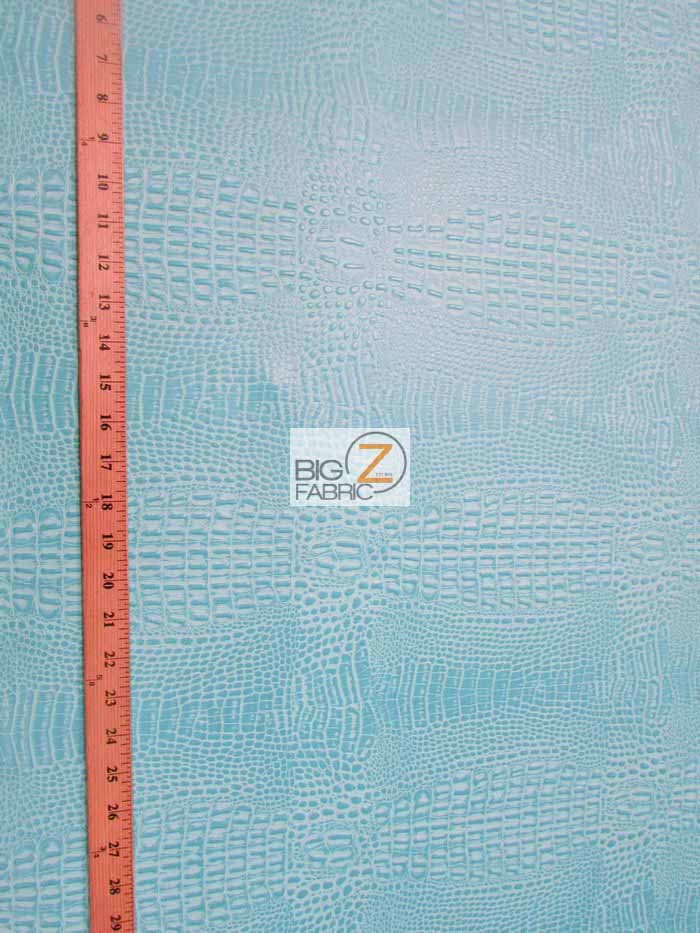 Fire Red Crocodile Marine Vinyl Fabric / Sold By The Yard