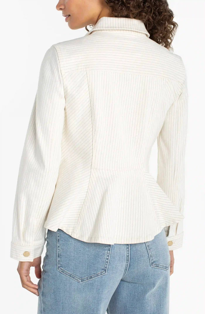 Fit And Flare Trucker Jacket - Madison's Niche