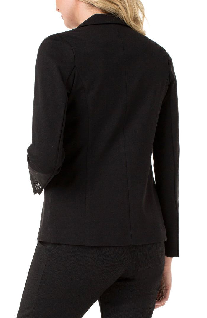 Fitted Blazer in Black - Madison's Niche