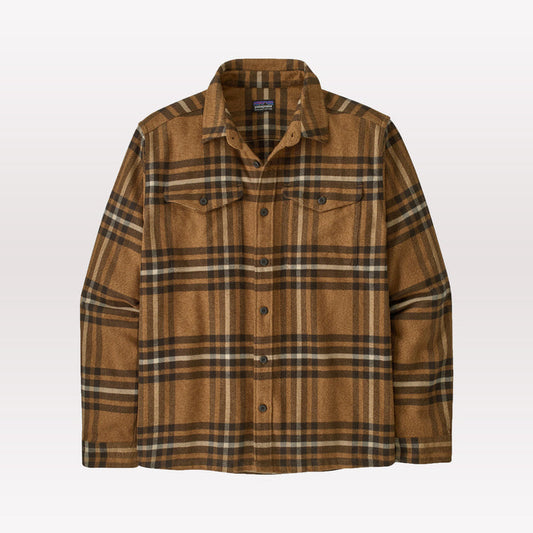 Fjord Flannel Shirt - Catch: Deer Brown