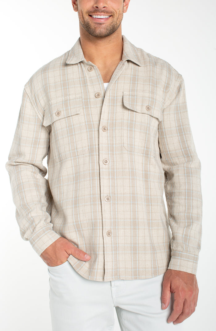 Flap Pocket Overshirt - Madison's Niche