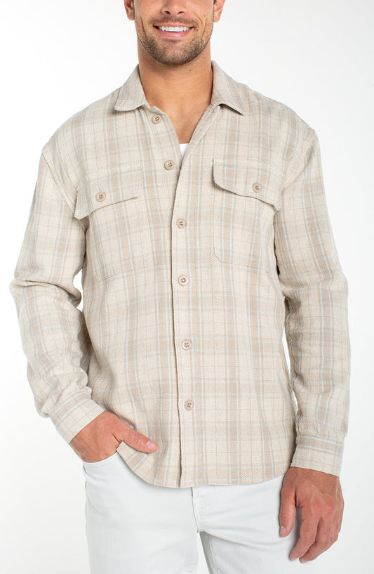 Flap Pocket Overshirt - Madison's Niche