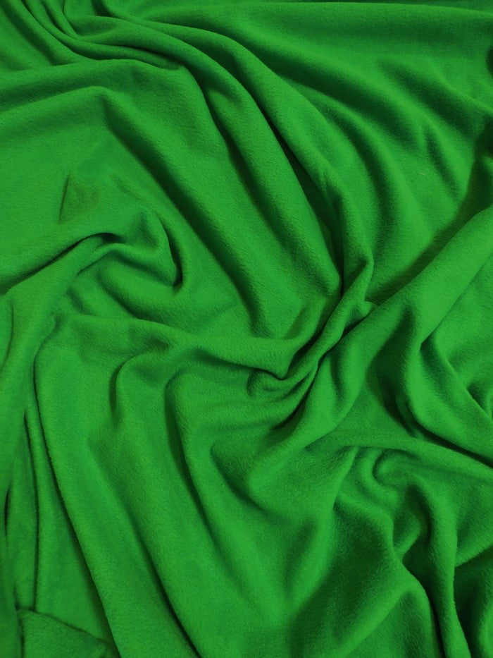 Fleece Fabric Solid / Kelly Green||color:Kelly Green