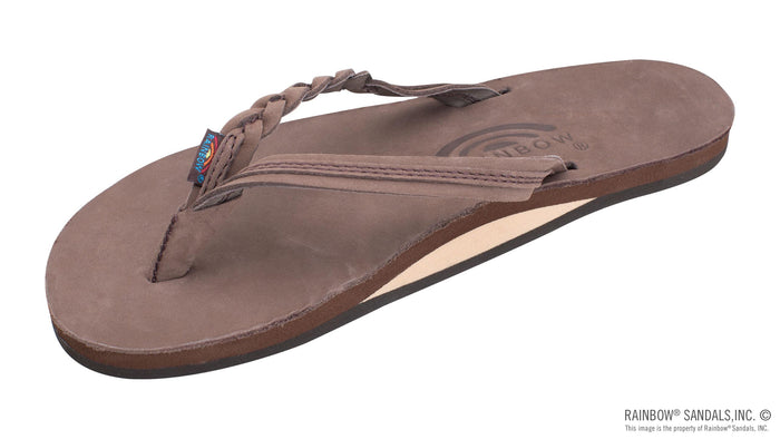Flirty Braidy Single Layer Leather w\Braid