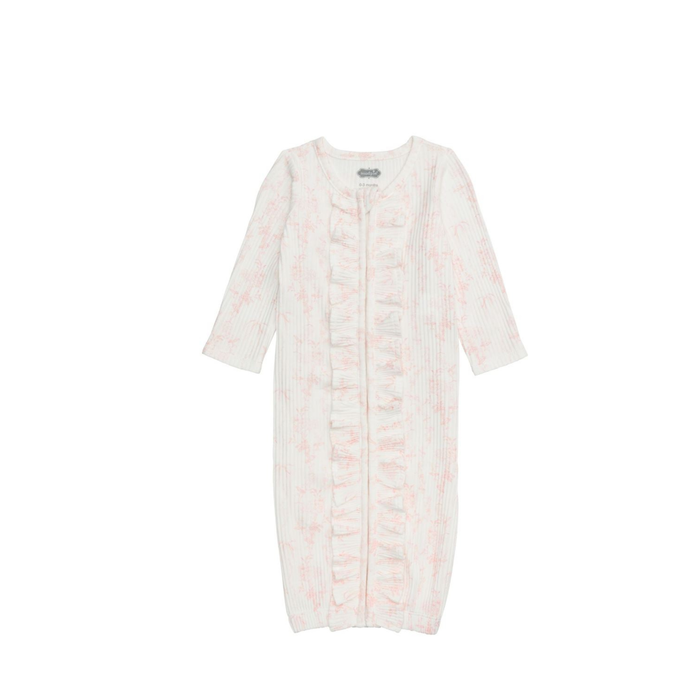 Floral Pink Gown - Madison's Niche