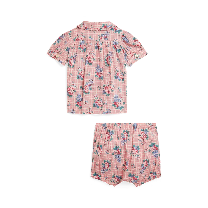 Floral Shirt with Bloomer - Madison's Niche