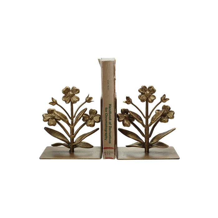 Flower Bookends Set of 2 - Madison's Niche