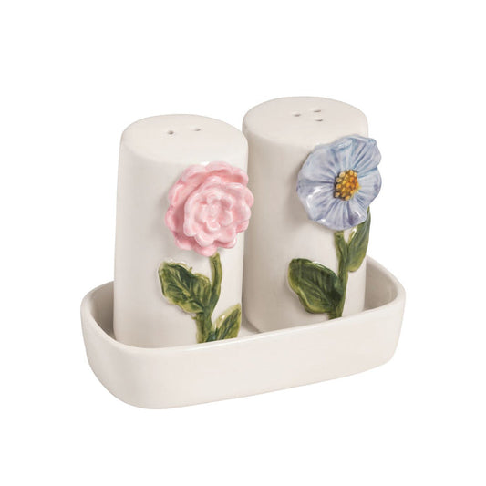 Flower Salt & Pepper Shaker Set - Madison's Niche