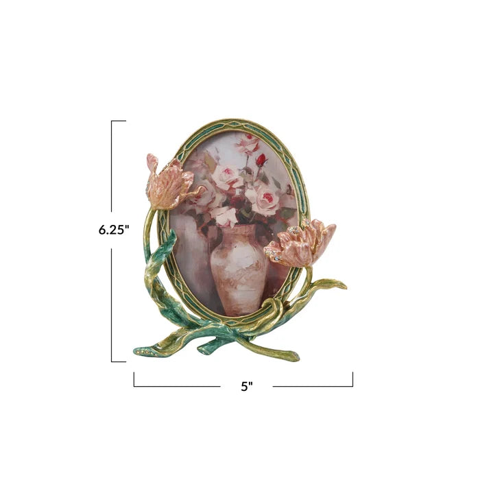Flowers & Jewels Frame - Madison's Niche