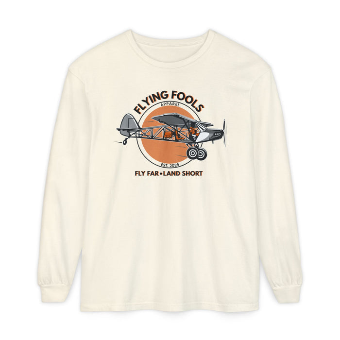 Flying Fools Backcountry Airplane Long Sleeve Tee