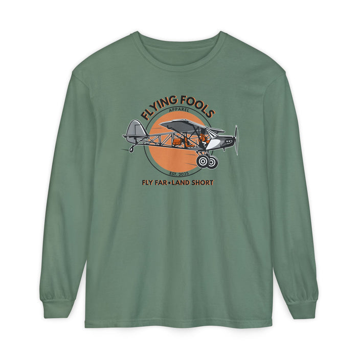 Flying Fools Backcountry Airplane Long Sleeve Tee