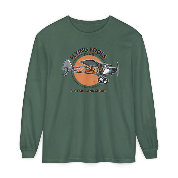 Flying Fools Backcountry Airplane Long Sleeve Tee