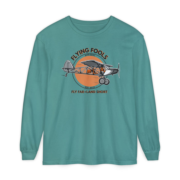Flying Fools Backcountry Airplane Long Sleeve Tee