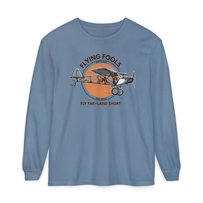 Flying Fools Backcountry Airplane Long Sleeve Tee