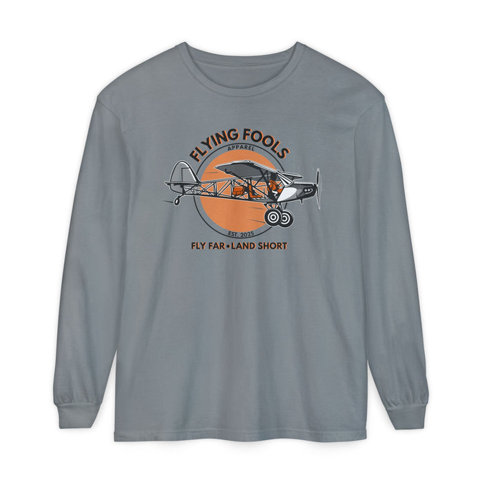 Flying Fools Backcountry Airplane Long Sleeve Tee