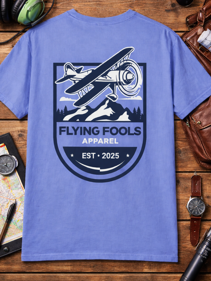 Flying Fools  Biplane T-Shirt