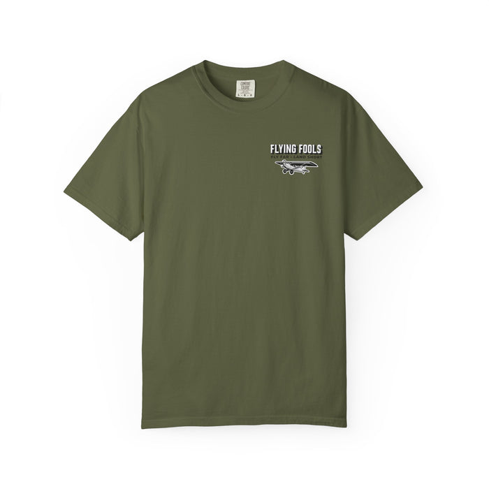 Flying Fools Fly Far • Land Short T-Shirt