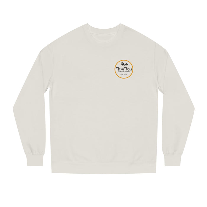 Flying Fools Original Logo Aviation Crewneck