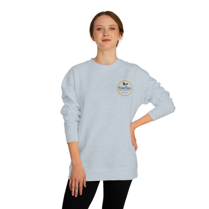 Flying Fools Original Logo Aviation Crewneck