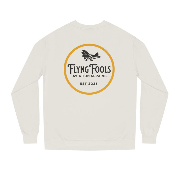 Flying Fools Original Logo Aviation Crewneck