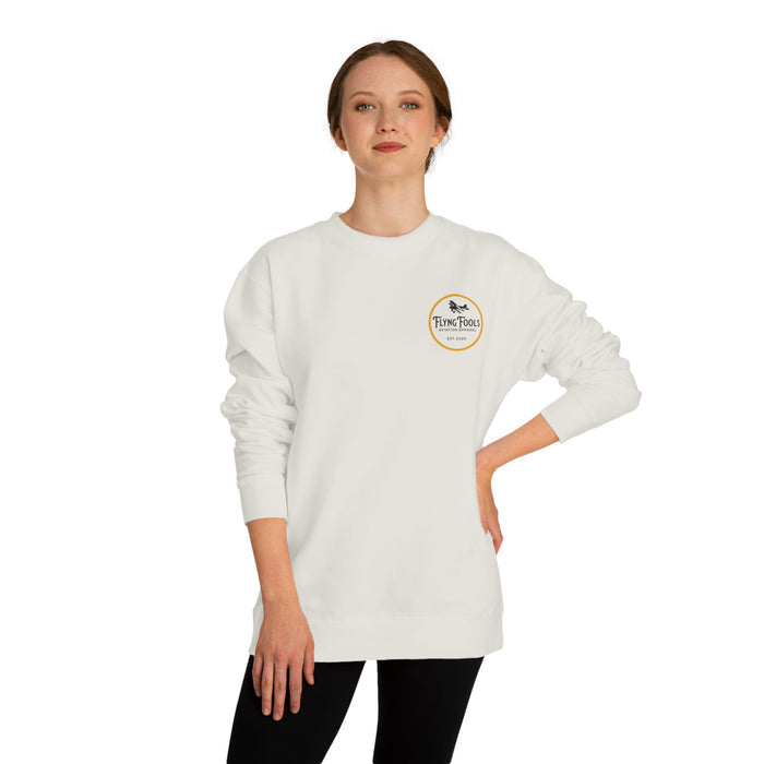 Flying Fools Original Logo Aviation Crewneck