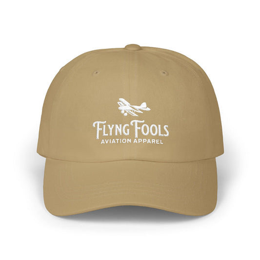 Flying Fools Original Logo Pilot Dad Hat