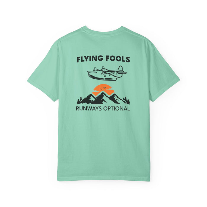 Flying Fools Seaplane T-Shirt — Runways Optional