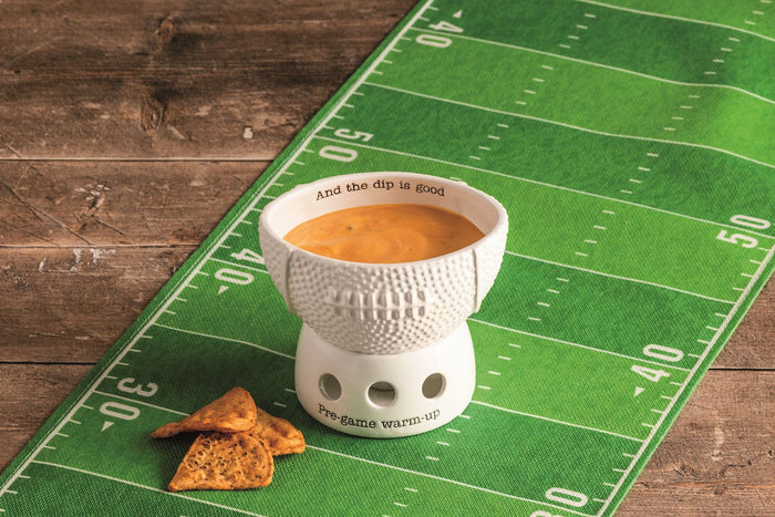 Football Tidbit Warmer Set - Madison's Niche