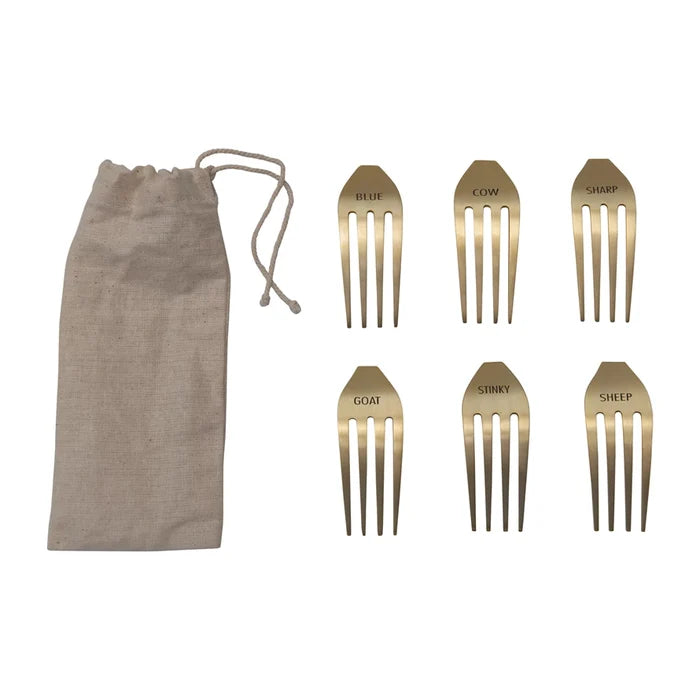 Fork Cheese Markers - Madison's Niche