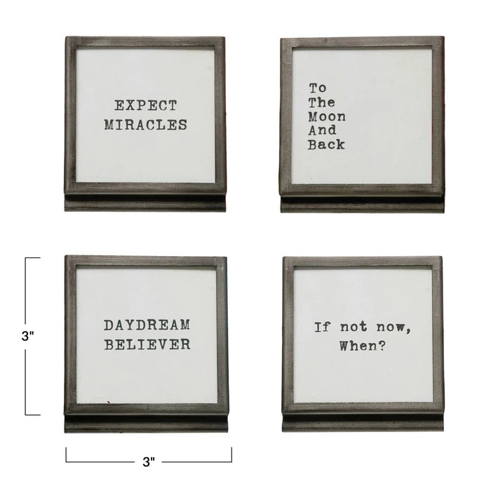 Frame with Easel and Saying - Madison's Niche