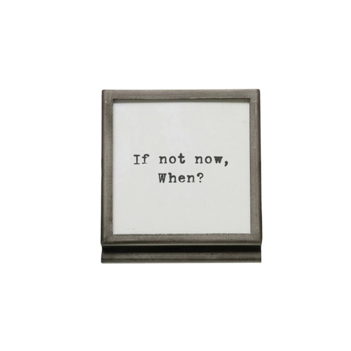 Frame with Easel and Saying - Madison's Niche