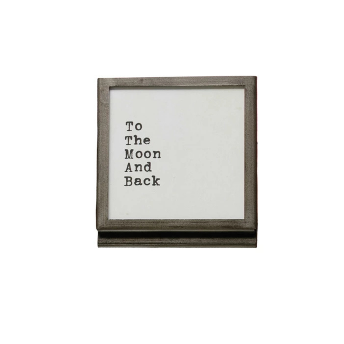 Frame with Easel and Saying - Madison's Niche