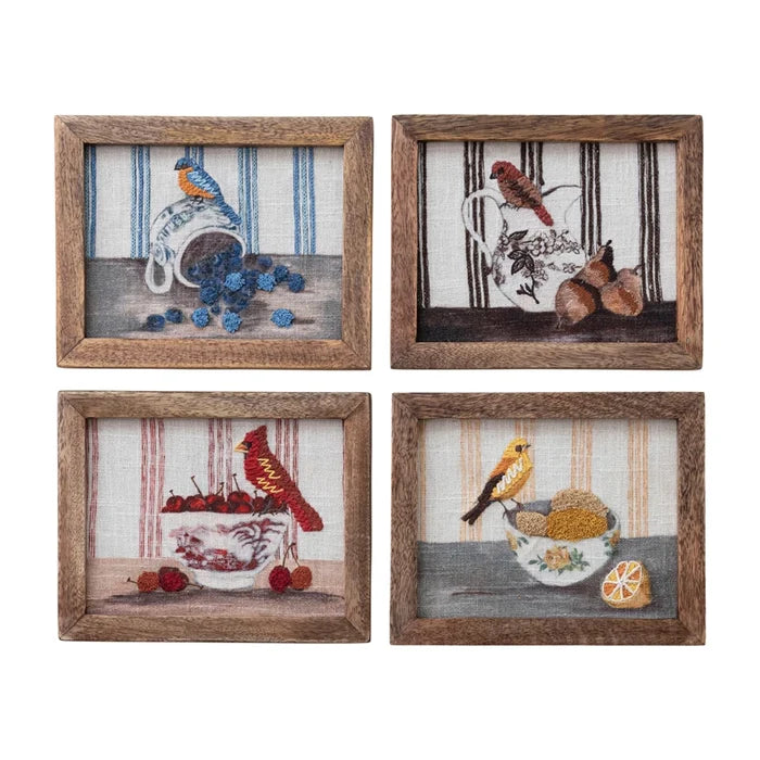 Framed Bird Wall Art - Madison's Niche