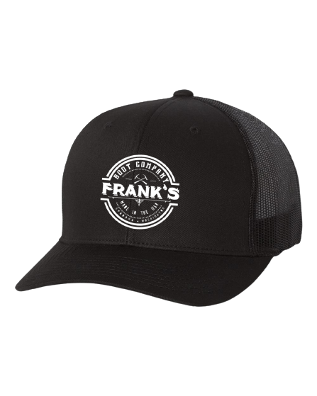 Frank's Trucker Cap (Black and Orange/Black)