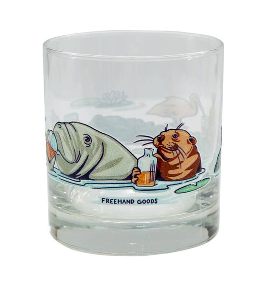 Freehand Goods - Whiskey River Rocks Glass