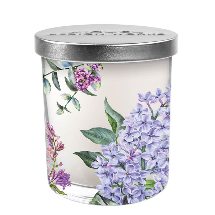 French Lilacs Glass Candle - Madison's Niche