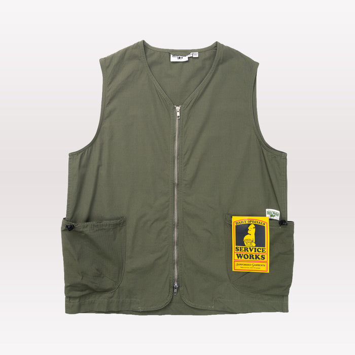 Gardener Vest- Olive