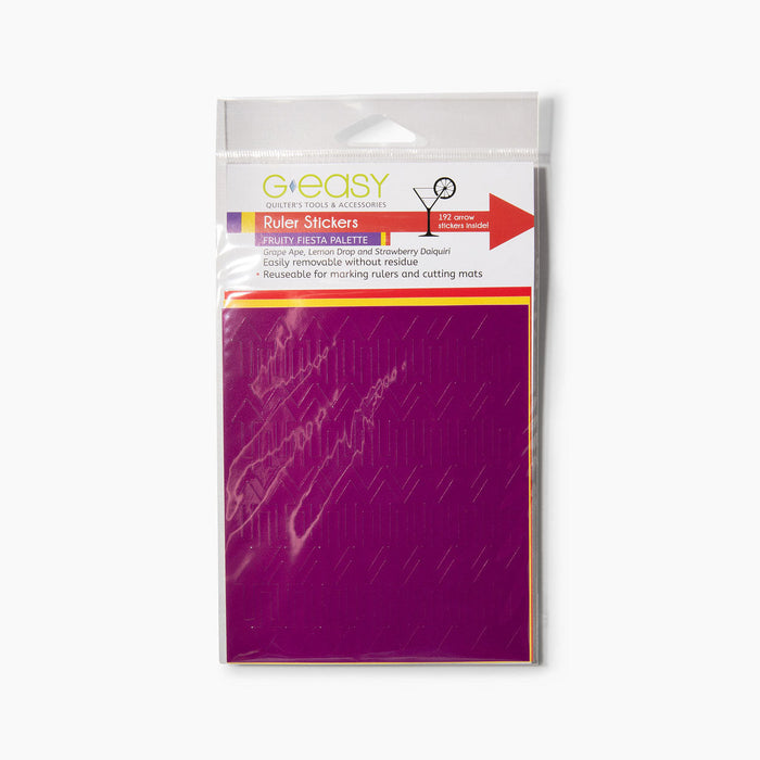 GEasy Ruler Stickers - Fruity Fiesta palette GE-1101