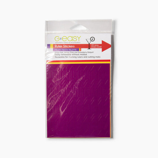 GEasy Ruler Stickers - Fruity Fiesta palette GE-1101