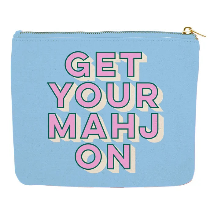 Get Your Mahj On Zipper Pouch - Madison's Niche