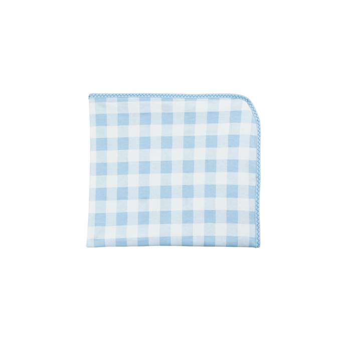 Gingham Arrival Blanket - Madison's Niche