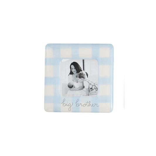 Gingham Big Bro Frame - Madison's Niche