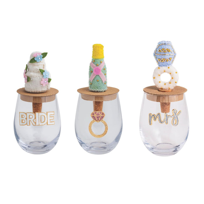 Glass & Bottle Topper Set - Madison's Niche