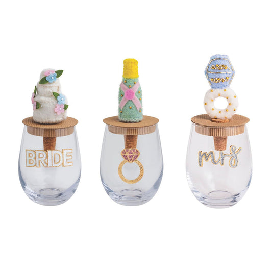 Glass & Bottle Topper Set - Madison's Niche