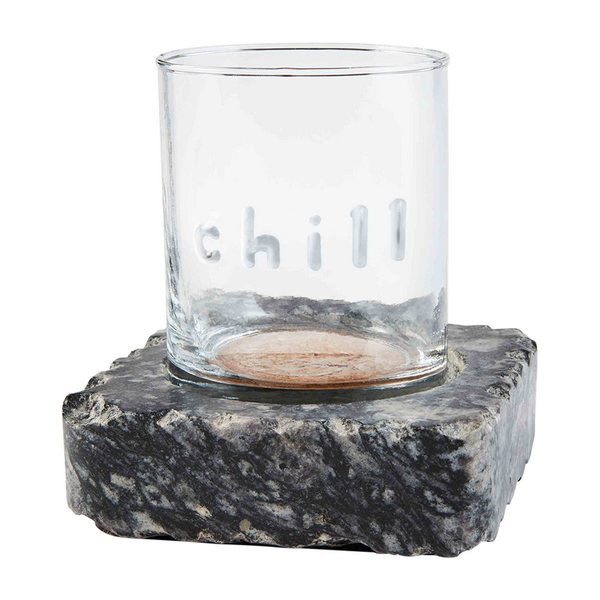 Glass & Chilling Stone Set - Madison's Niche